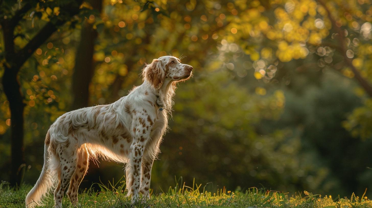 English Setter dog breed