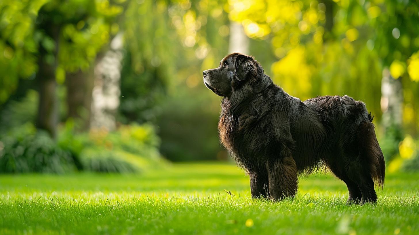 Newfoundland dog breed