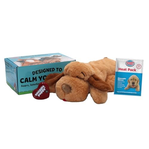 Dog Anxiety Relief Plush Toy with Heartbeat